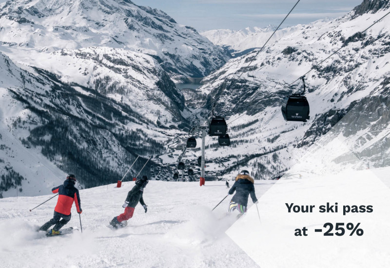 Get a 25% off your ski passes!