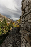 Chalet Barmaz - Marie - Mur de pierre et vallée